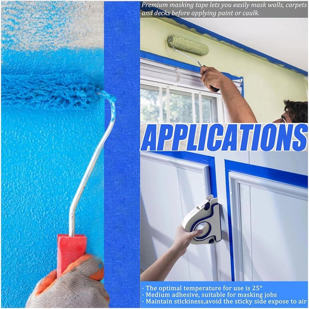 Painters Tape Applicator, Masking Paint Tape Applicator Set For Painting Trim, Wall And Floor Painting