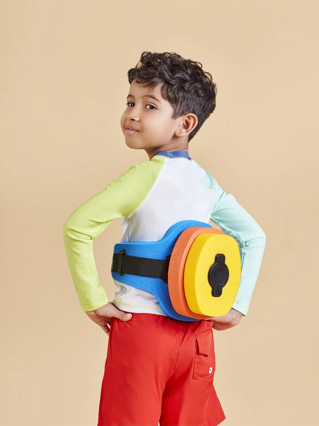 Progressive Swim Training Aid for Kids – 3-Level Adjustable Buoyancy Support