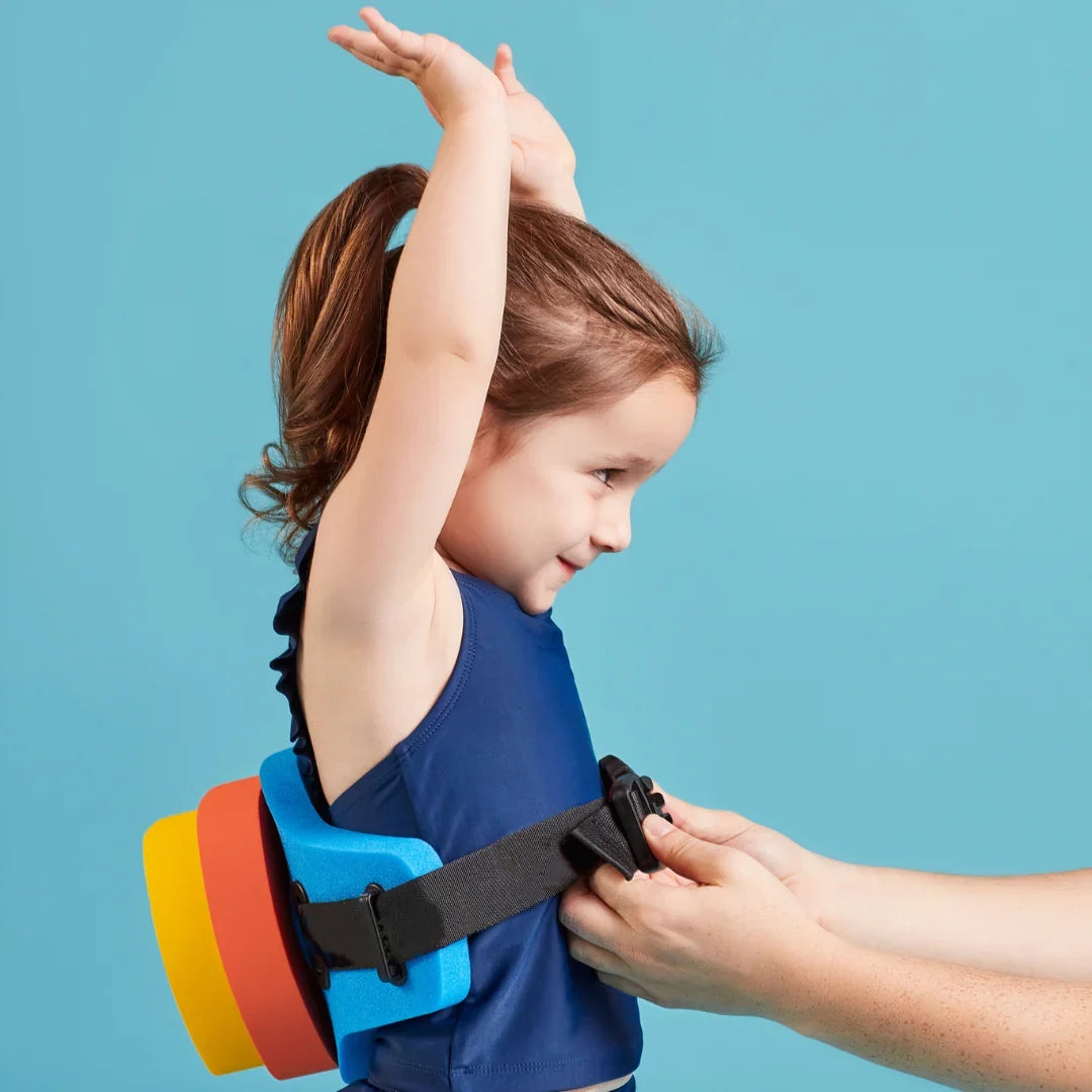 Progressive Swim Training Aid for Kids – 3-Level Adjustable Buoyancy Support