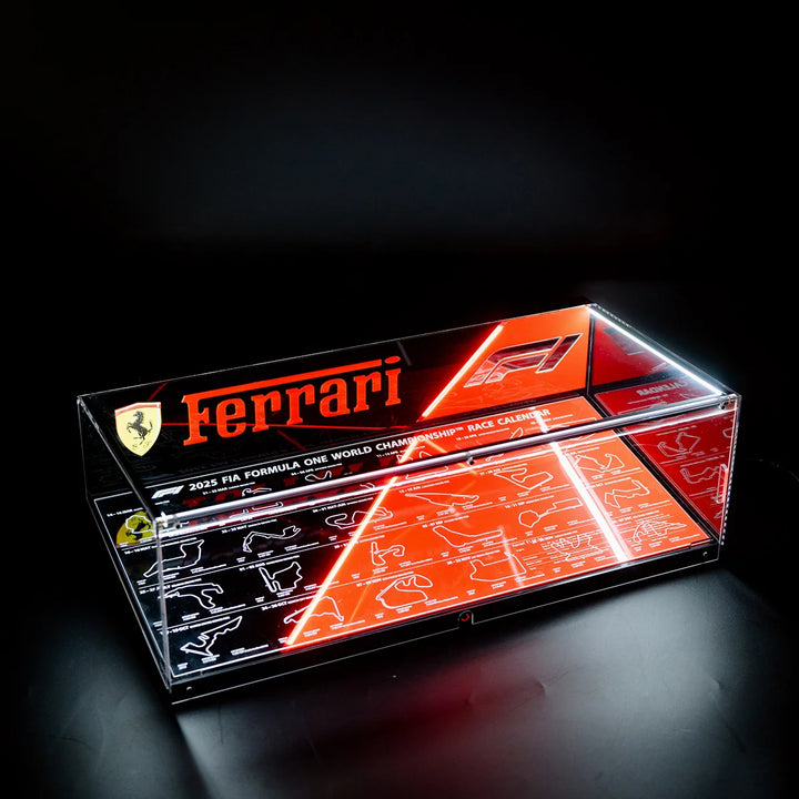 LED Display Case for  F1 Race Cars