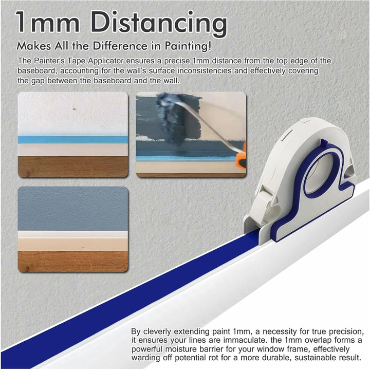 Painters Tape Applicator, Masking Paint Tape Applicator Set For Painting Trim, Wall And Floor Painting
