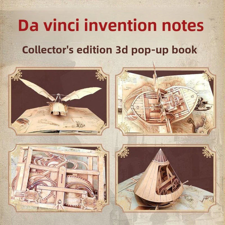 Leonardo da Vinci painting diorama